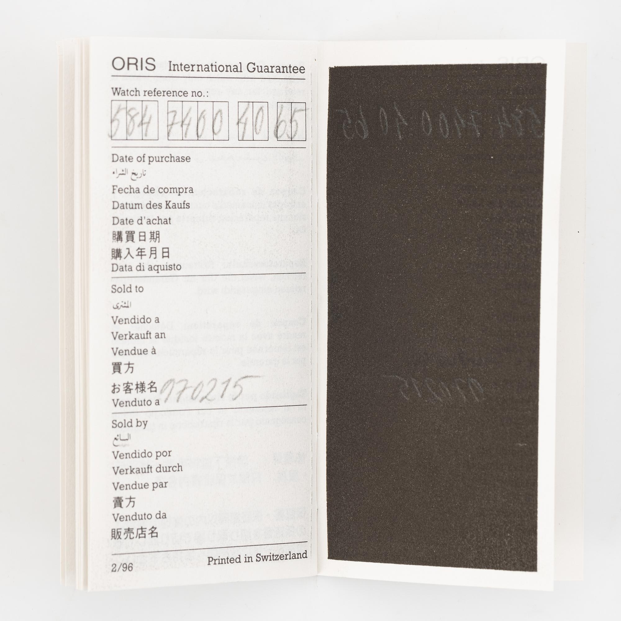 Oris, Big Crown, Pointer Date, wristwatch, 32 mm.