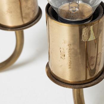 Josef Frank, Vägglampor, ett par, modell B2572 för Firma Svenskt Tenn.