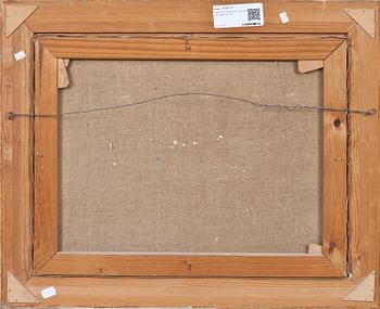 HUGO ÖFVERSTRÖM, olja på duk, signerad.