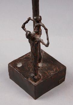ASMUND ARLE, skulptur, brons. Sign och dat 1956, numr 1/5.
