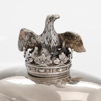 A mid-18th-century sterling silver tureen, mark of Peter Archambo II and Peter Meure, London 1753.