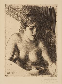 686. Anders Zorn, "Byst".