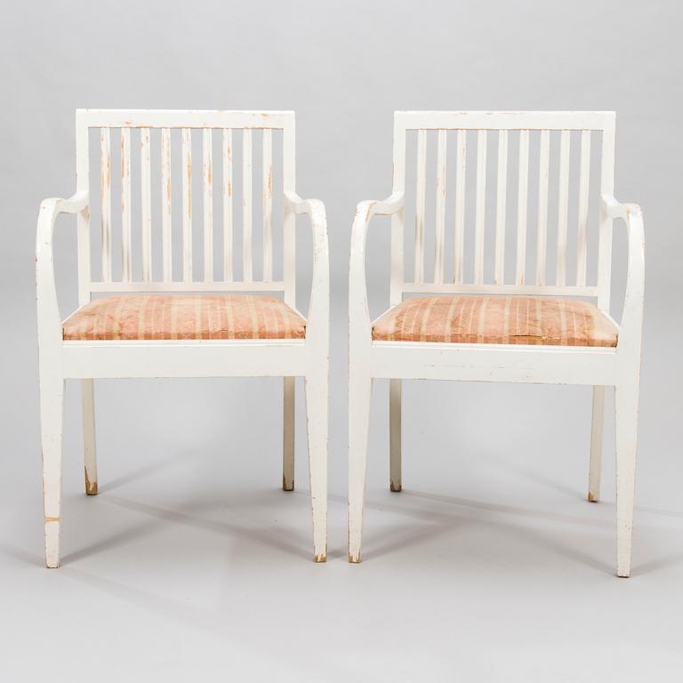 ELIEL SAARINEN, MÖBLEMANG, 4 delar.