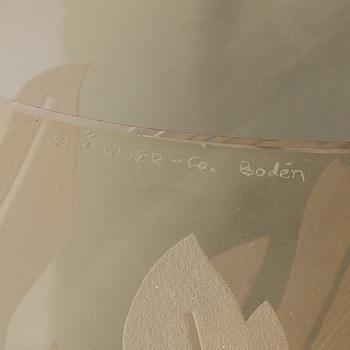 Carl Erik Bodén, ceiling light, Swedish Modern, Glössner, 1940s/50s.