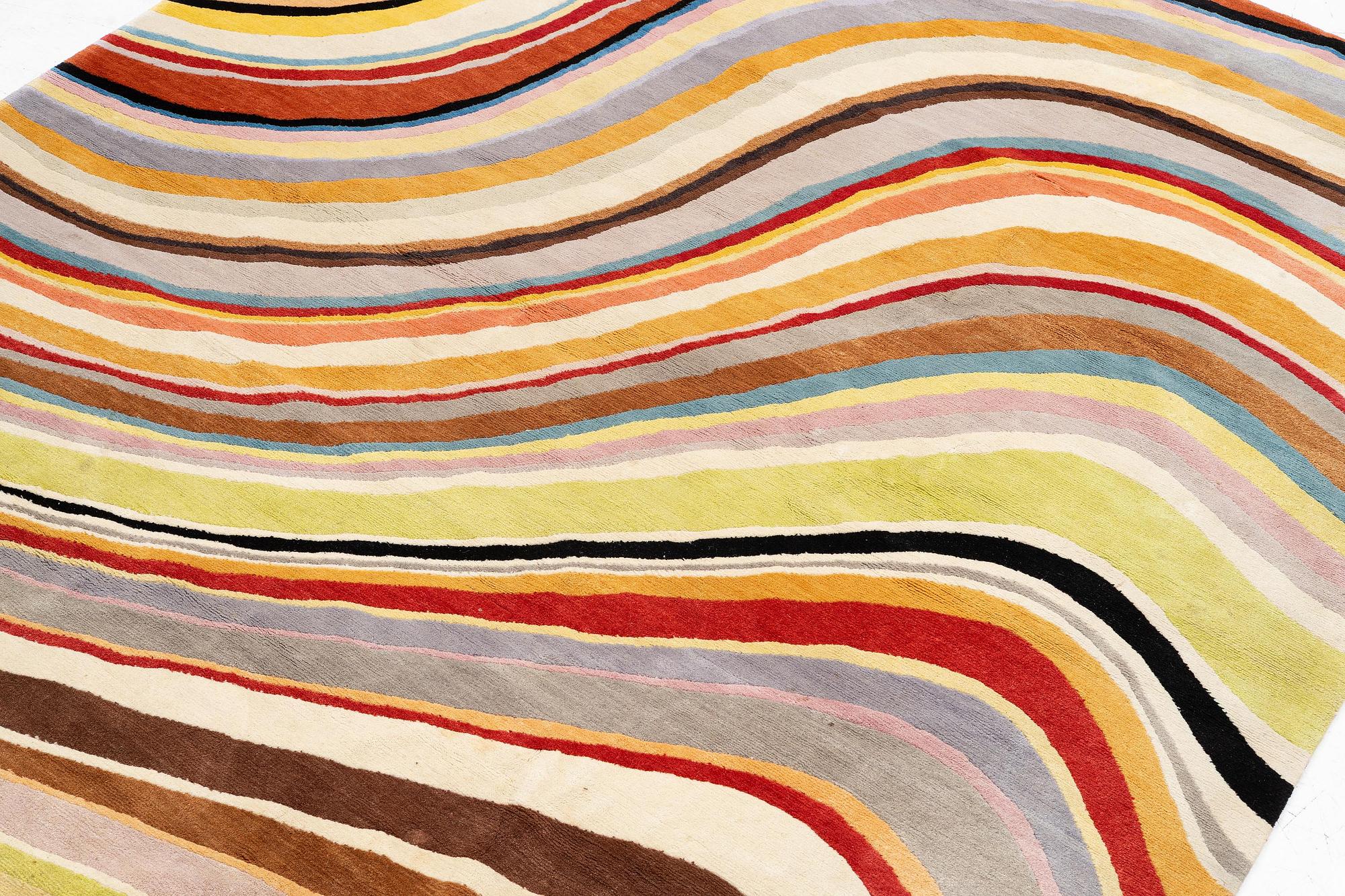 Paul Smith, matta, "Paris Swirl" The Rug Company, ca 307 x 215 cm.