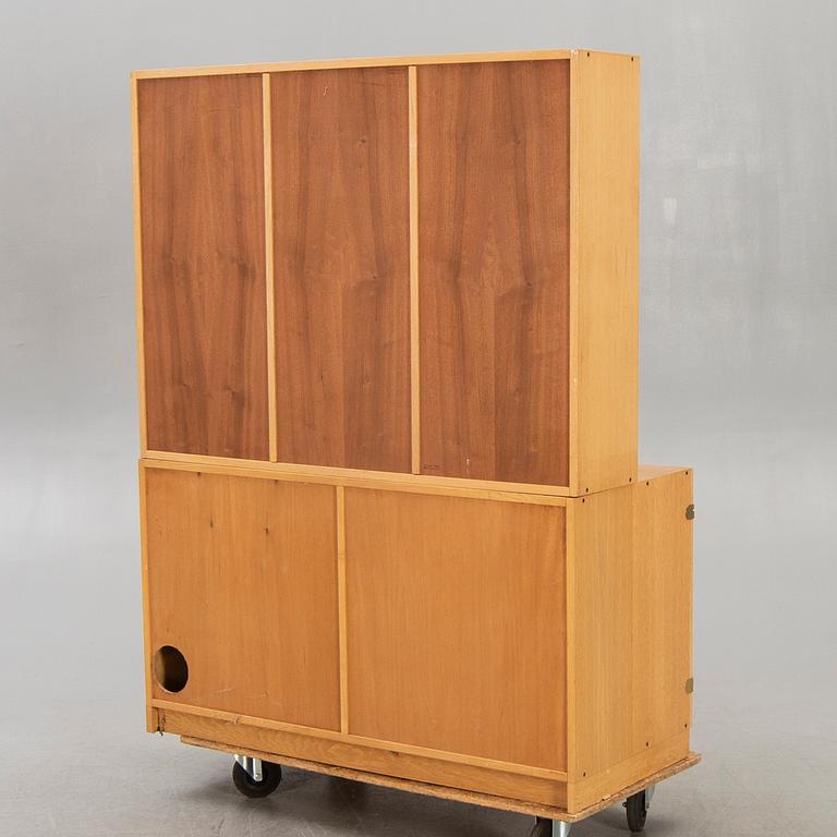 Cabinet / bookshelf, oak, HG furniture, Denmark.
