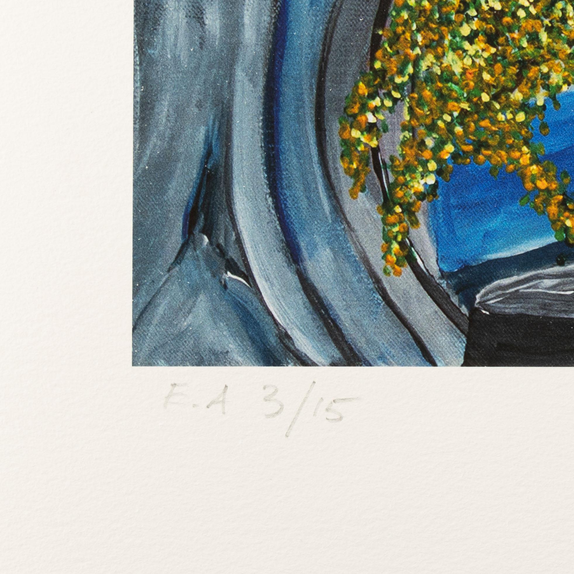 Plura Jonsson, lithograph in colours, signed EA 3/15.