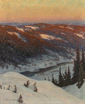 Anshelm Schultzberg, Skymningsljus.