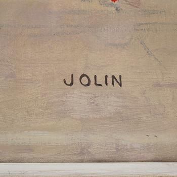 EINAR JOLIN, oil on canvas, signed Jolin.
