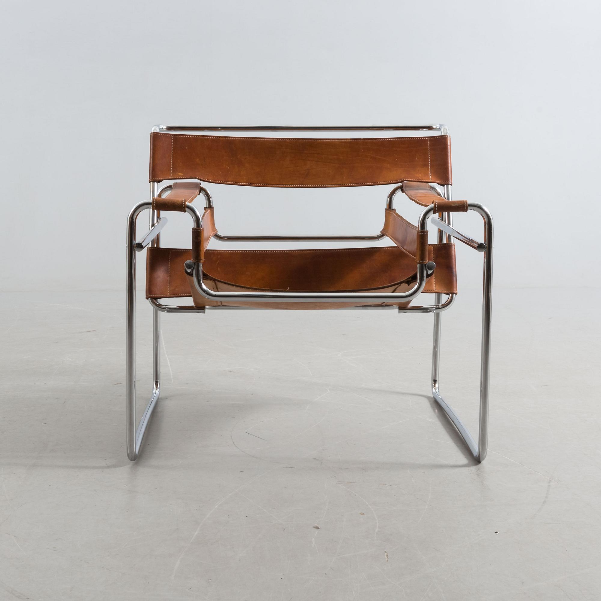 FÅTÖLJ, "Wassily", Marcel Breuer, Gavina, 1960/70-tal.