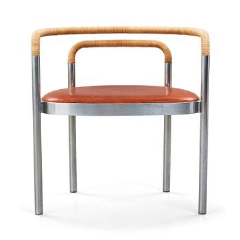 363. Poul Kjaerholm, a "PK 12" armchair, edition E Kold Christensen, Denmark 1960's.