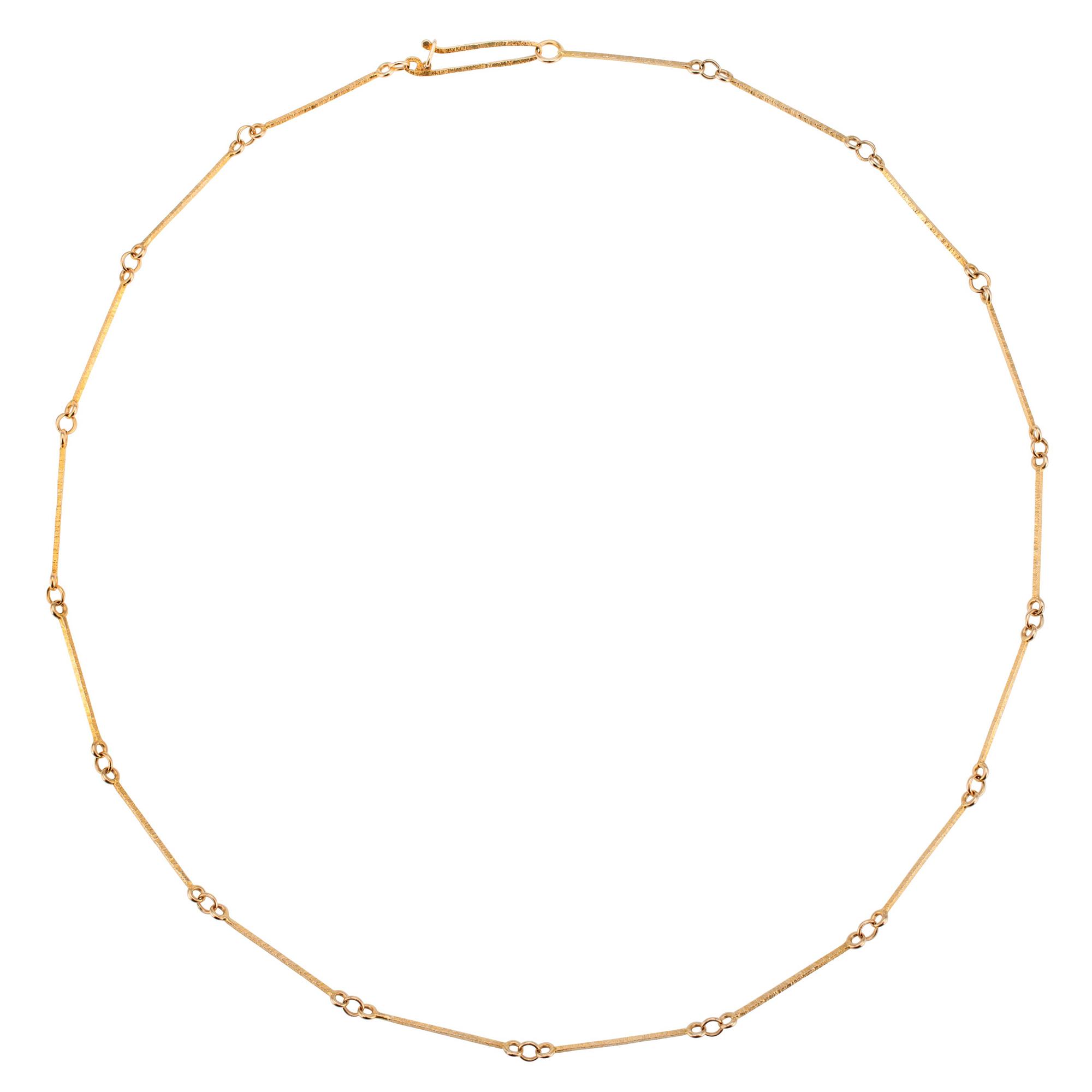 Björn Weckström, HALSKED, 14K guld, Björn Weckström Lapponia 1970.