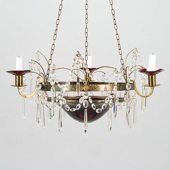 Takampel / ljuskrona, 1900-talets senare hälft.