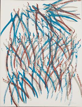 FERNANDEZ ARMAN, mapp med 5 färglitografier, signerade och numrerade 100/250.