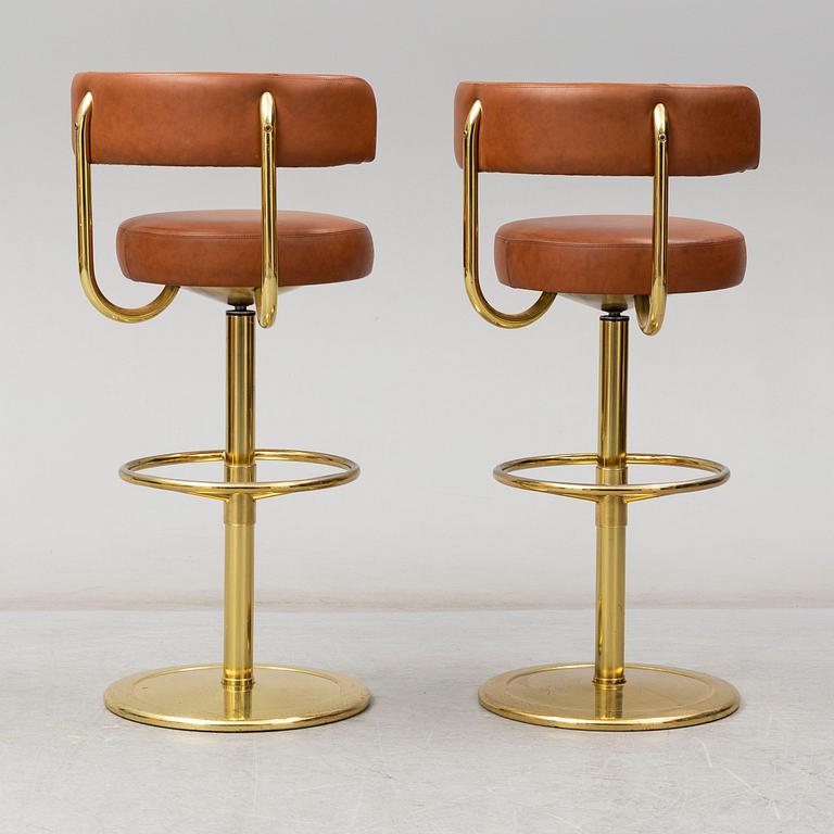 BÖRJE JOHANSON, barstolar, ett par, Johanson design, Markaryd, 1900-talets andra hälft.