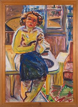 Yrjö Saarinen, oil on board, signed and dated 1943.