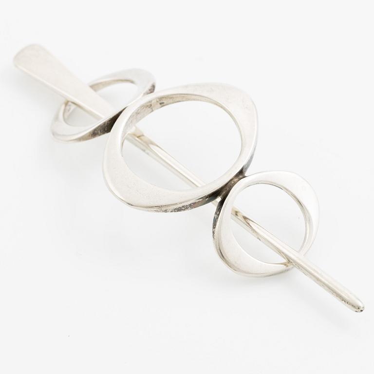 Sven-Erik Högberg, a hairpin, sterling silver, Gothenburg 1977.