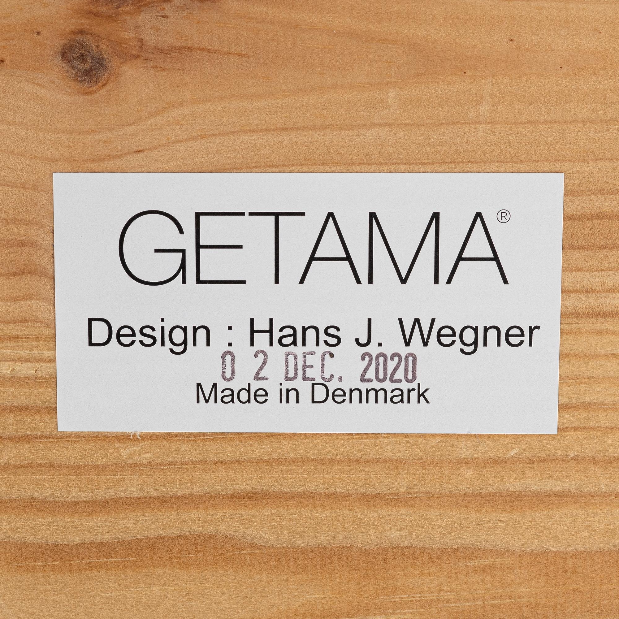 Hans J. Wegner, Sofa, GE-34/2, Getama, contemporary.