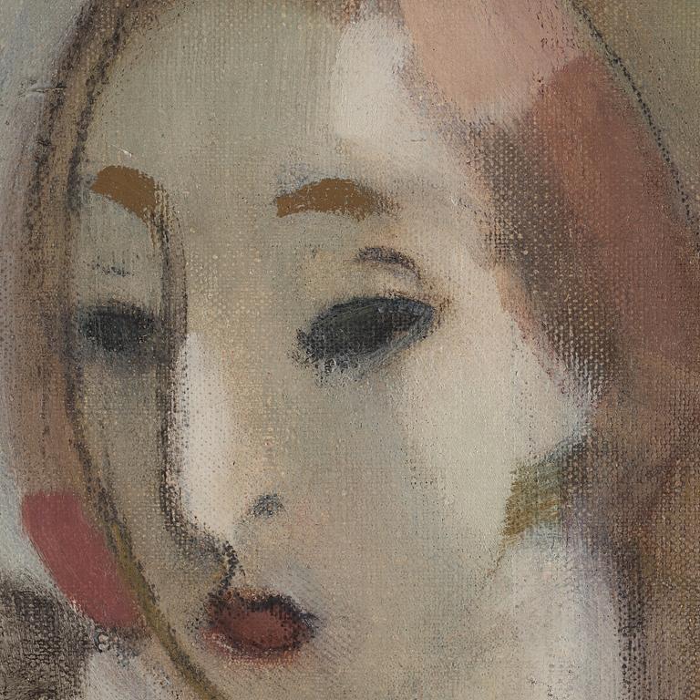 Helene Schjerfbeck, "Ung kvinna".