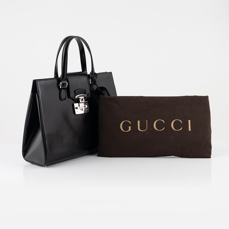 Gucci, väska, "Lady Lock Medium Tote".