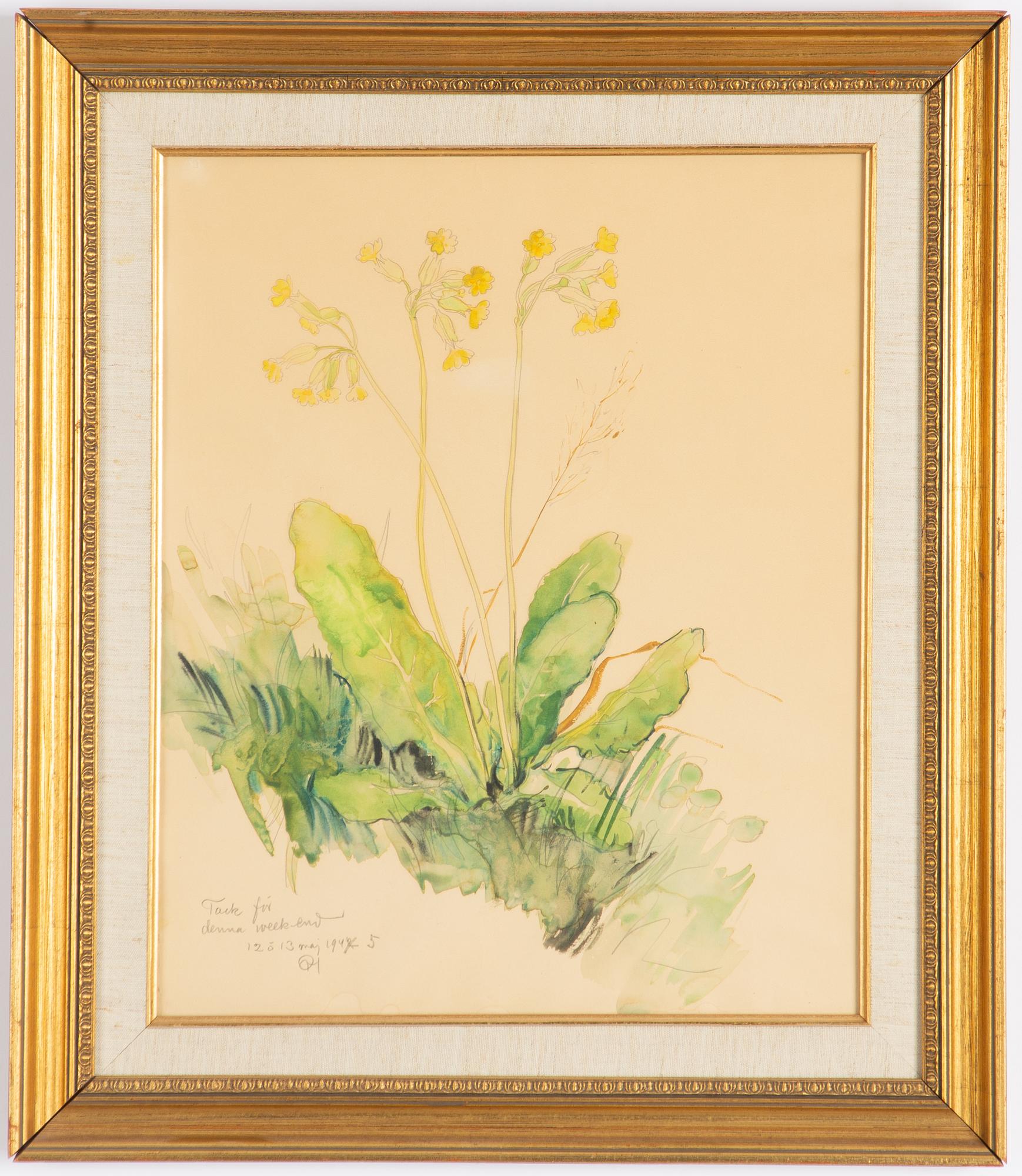Olle Hjortzberg, Cowslips.