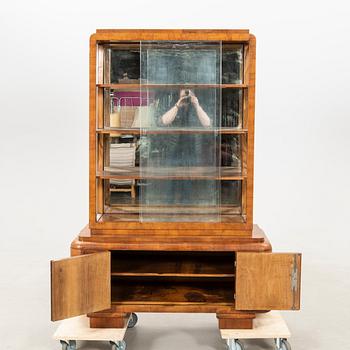 Display cabinet Art Deco first half of the 20th century.