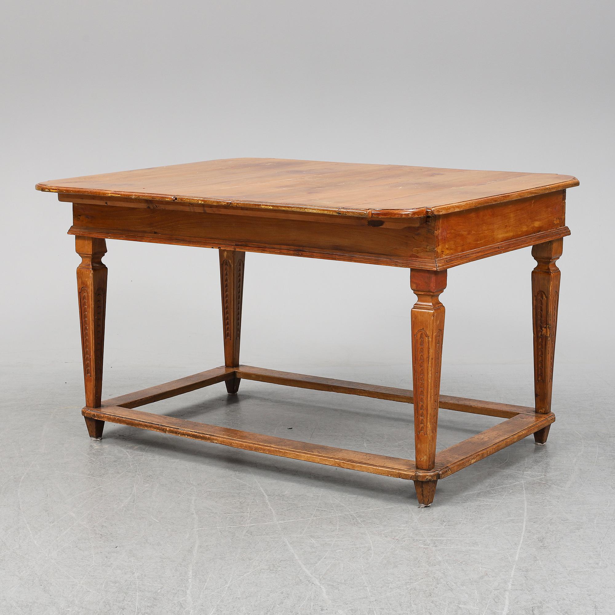 A 19th century table.