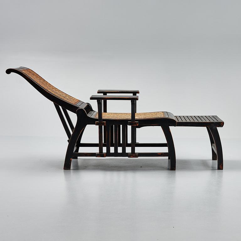 Deck chair, possibly China, 20th century.