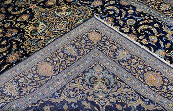 A CARPET, Kashan, around 412 x 292 cm.