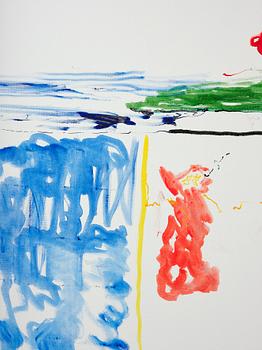 Rune Jansson, olja på duk, signerad och daterad 2009.