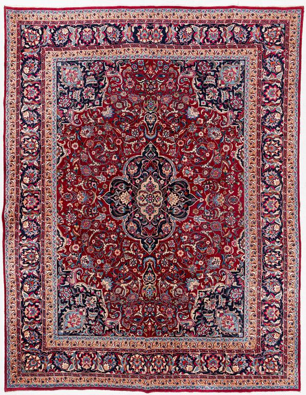 A oriental carpet, c. 375 x 290 cm.