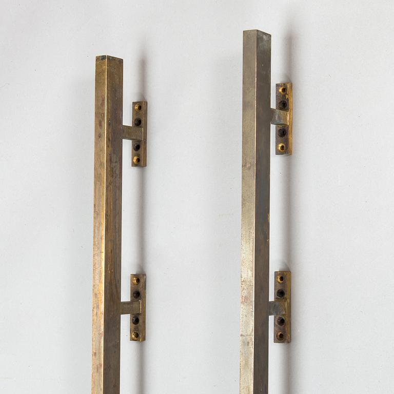 Veijo Martikainen, a pair of church door handles manufactured by Outokumpu 1961.