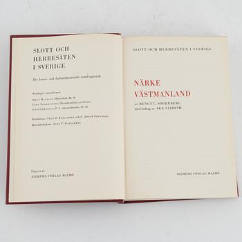 "Slott och herresäten i Sverige", 18 volumes, Allhems Förlag, Malmö.