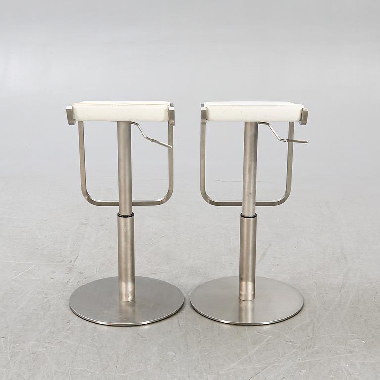 Bar stools, 4 pcs, Dan-Form, "Frame", 2000s.