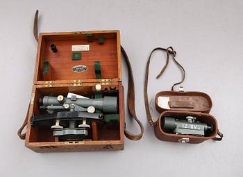 MÄTINSTRUMENT, 2 st, England, 1900-talets första hälft.