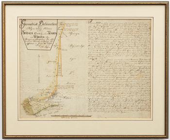 Kartor, 2 st. 1700-tal, Spånga.
