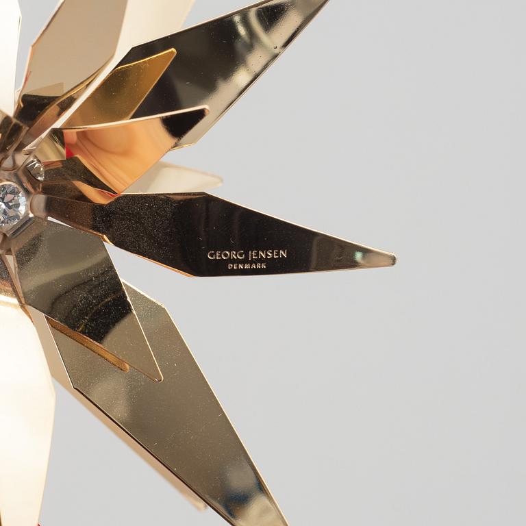 A set of eight Christmas decorations, Georg Jensen, Denmark.