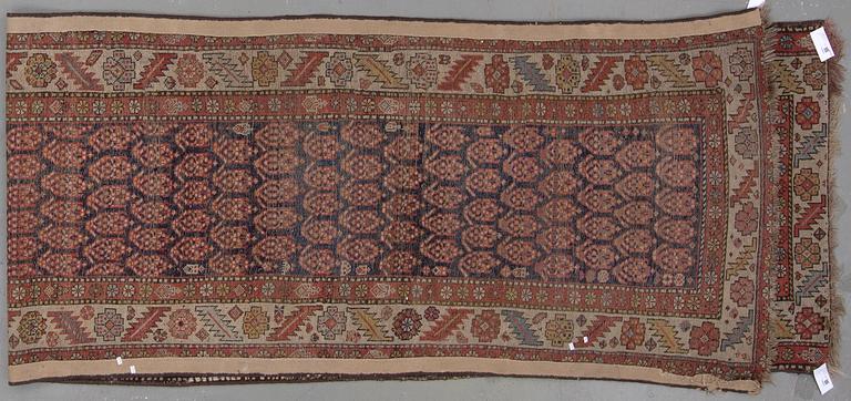GALLERIMATTA, orientalisk, semiantik/antik. Ca 462x98 cm.