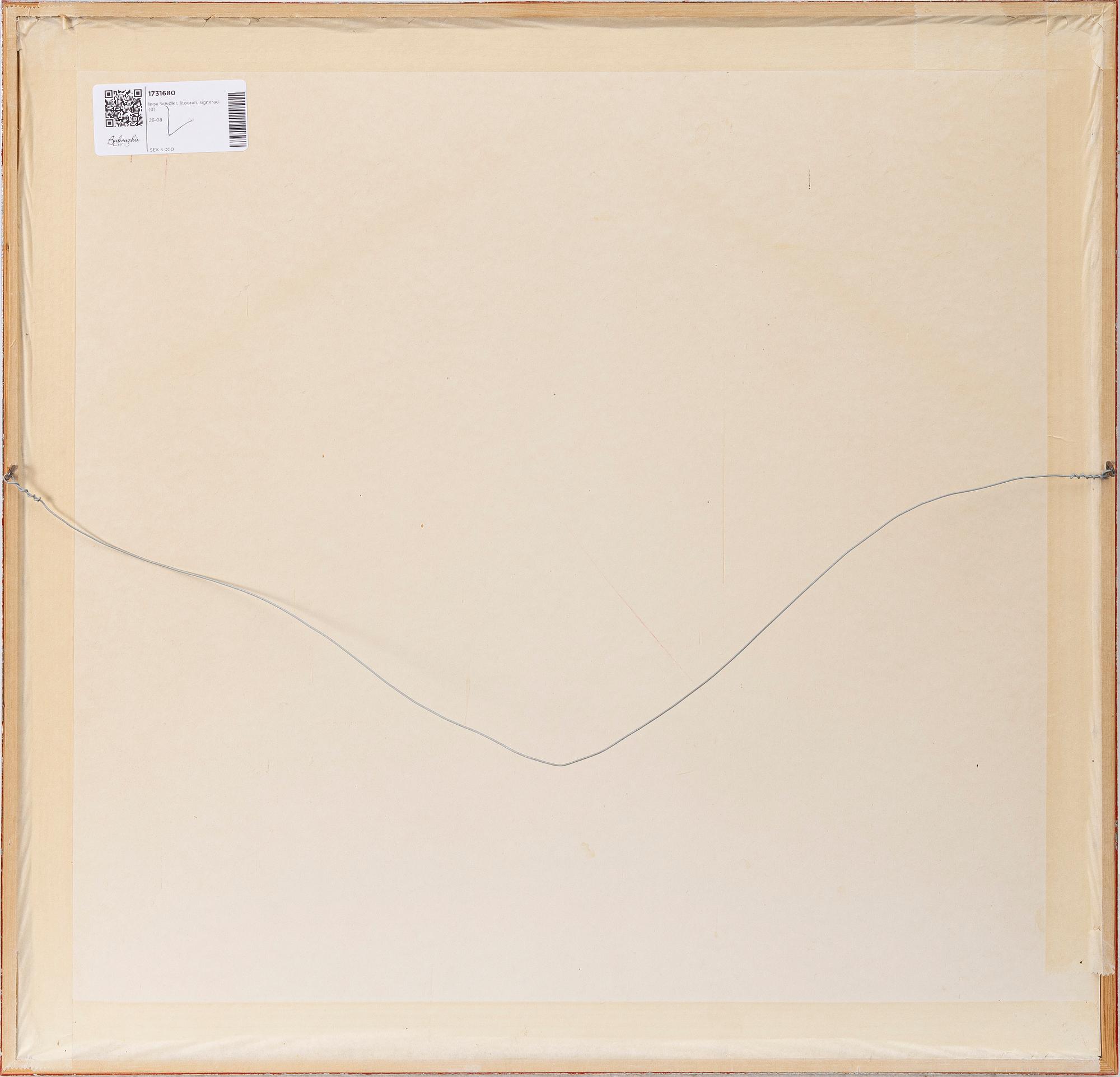Inge Schiöler, Untitled.