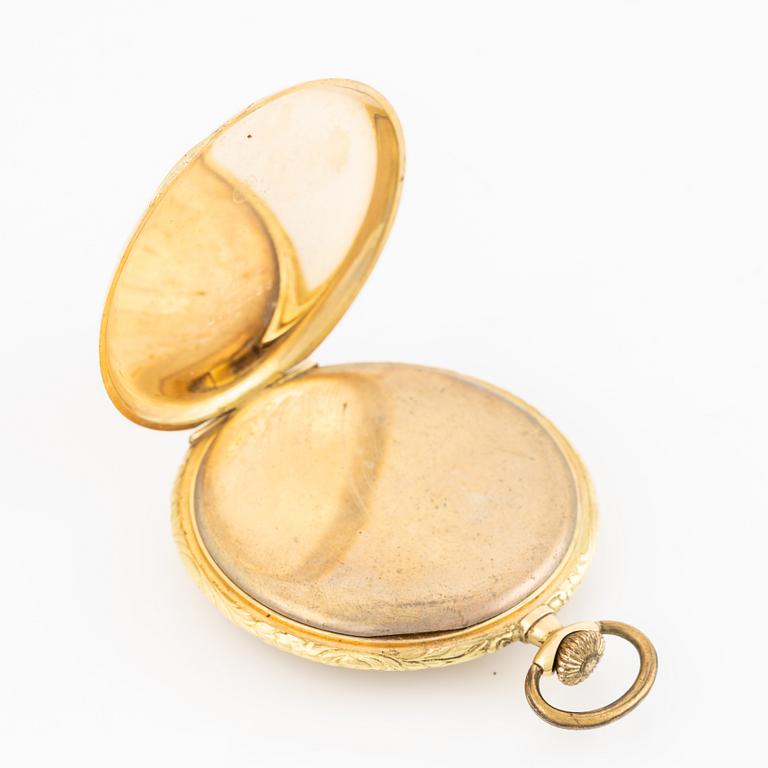 Exakt, fickur, 49 mm.