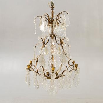 A Baroque style chandelier, 20th Century.