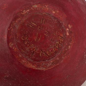 Anja Notini, urna med lock, egen ateljé, Saltsjö-Boo.