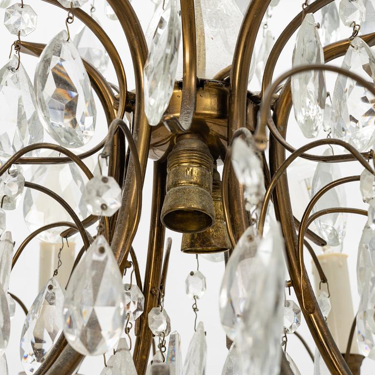 A baroque-style chandelier, first half of the 20th century.