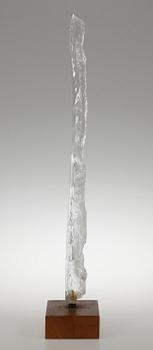 SKULPTUR, glas, Bengt Edenfalk, Skruf glasbruk.