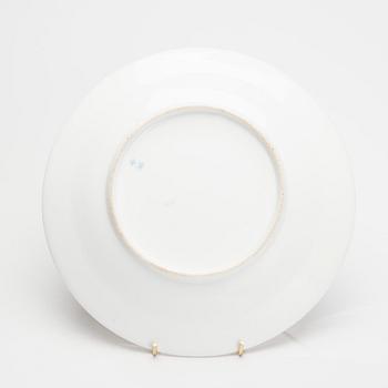 PLATE, porcelain, Russia, period of Nicholas I.