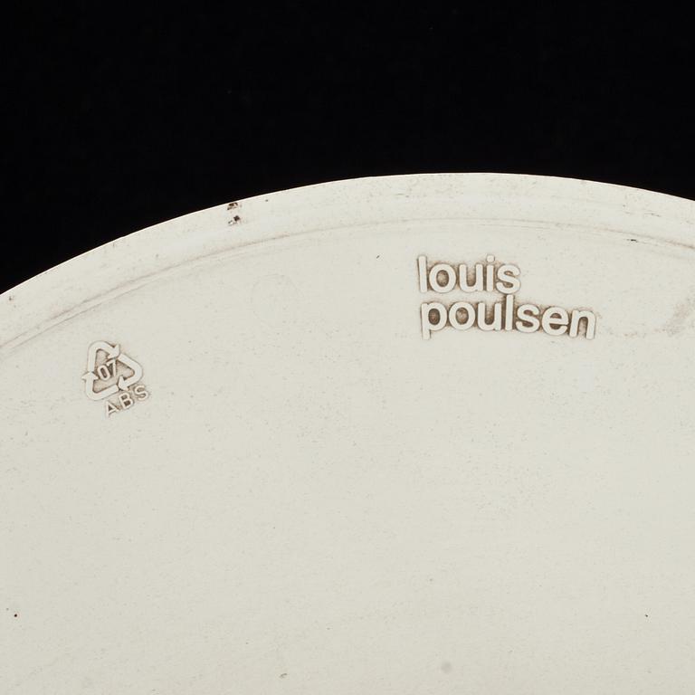 TAKLAMPA, "PH Globe", Poul Henningsen för Louis Poulsen. Höjd 60 cm.