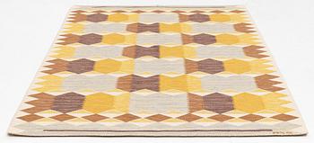 Anna-Greta Sjöqvist, a carpet, tapestry weave, c 245 x 157 cm, signed AG S.
