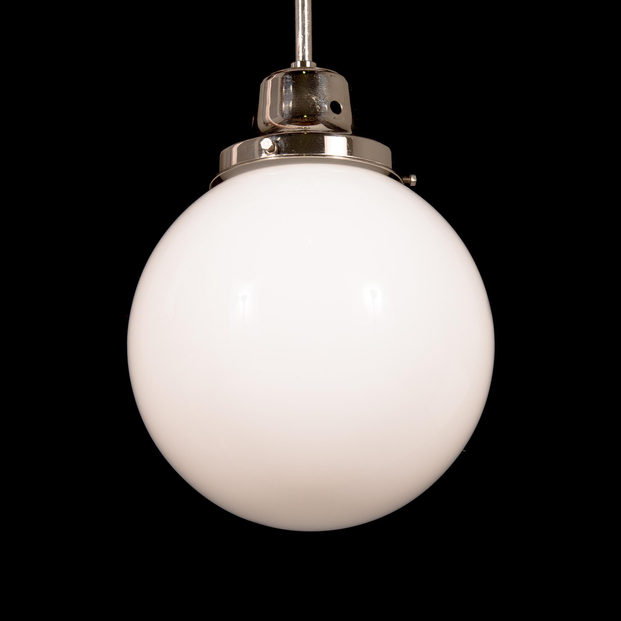 A 20th century pendant light.