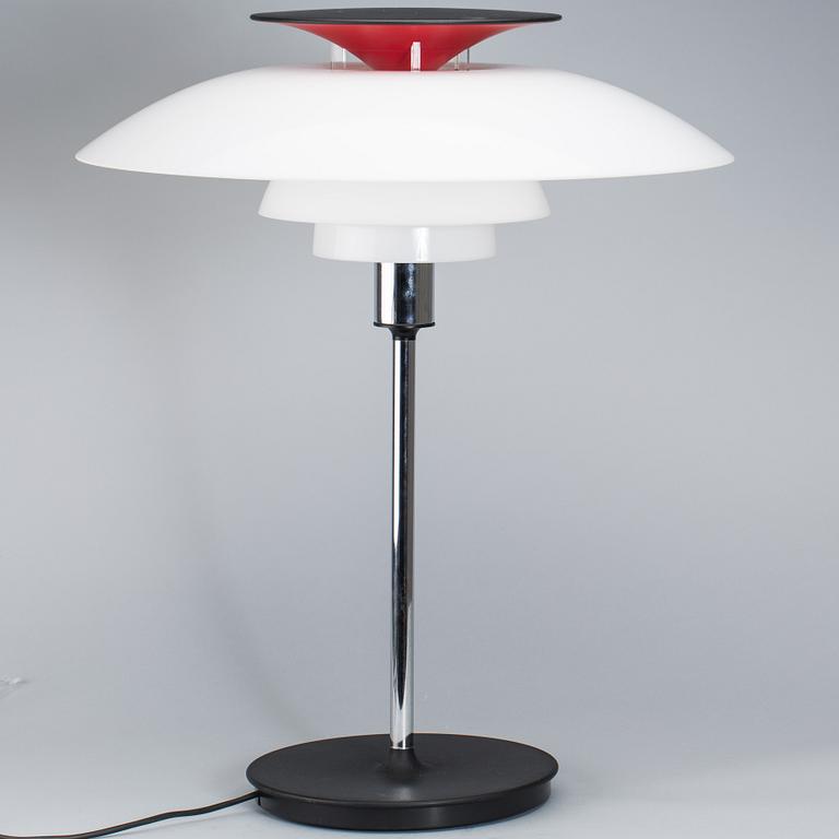 BORDSLAMPA, "PH 80", Poul Henningsen för Louis Poulsen, sent 1900-tal.
