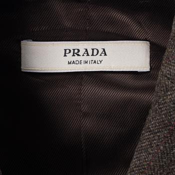 Prada, a wool jacket, size 38.